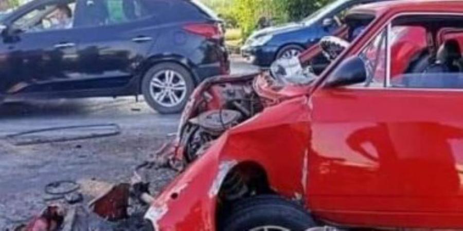 مصرع وإصابة 14 فى حادث ميكروباص بالمنيا