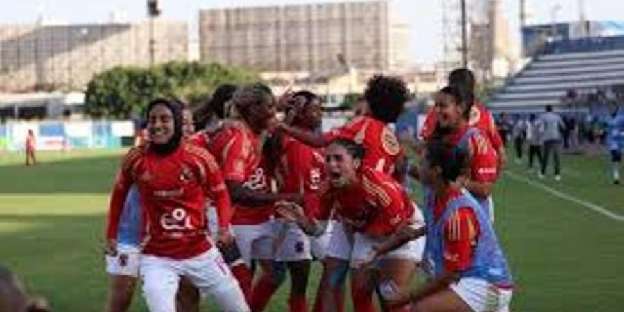 الأهلي بطلا لكأس مصر للكرة النسائية للمرة الأولى في تاريخه
