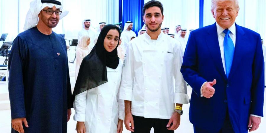 أعدّا العشاء الرسمي لرئيس الدولة وترامب التوأم عبدالرحمن وميثاء الهاشمي.. 3 أطباق فاخرة بنكهة الإمارات