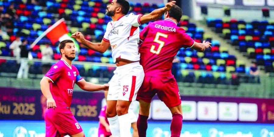 «الأبيض» يواجه التشيك في مونديال كرة القدم المصغرة اليوم