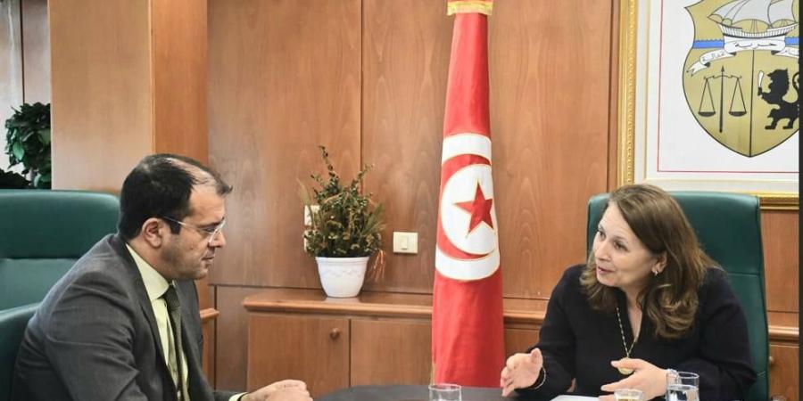 وزيرة الصناعة تبحث مع مدير عامعام بنك تمويل المؤسسات الصغرى والمتوسطة آليات المرافقة و مزيد تمويل المؤسسات