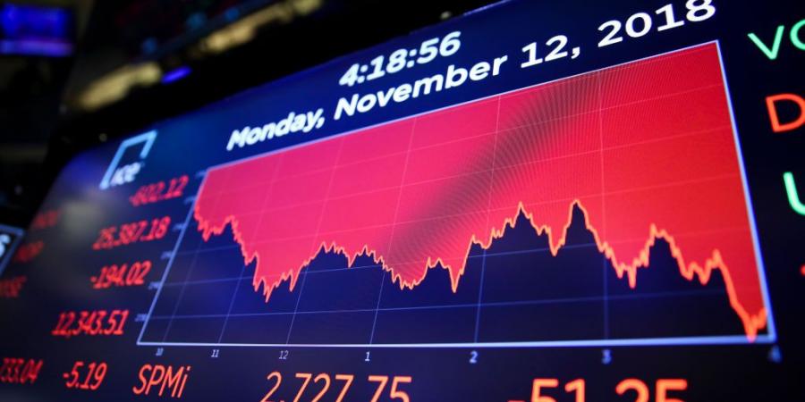 انخفاض مؤشرات الأسهم الأميركية