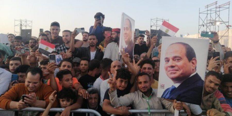 الآلاف يشاركون فى المؤتمر الشعبي لحزب الجبهة الوطنية بمركز أبوحماد بالشرقية