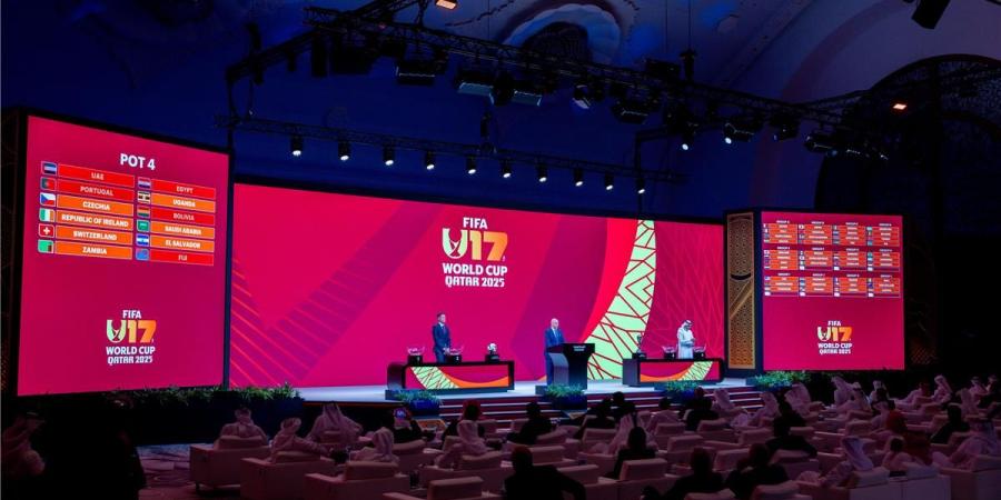 منتخب مصر ضمن مجموعة نارية في كأس العالم تحت 17 عامًا