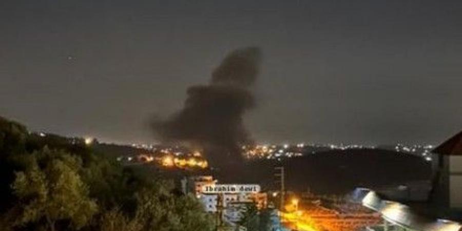 الطيران الاسرائيلي المسير اغار على اطراف بلدة ياطر في جنوب لبنان