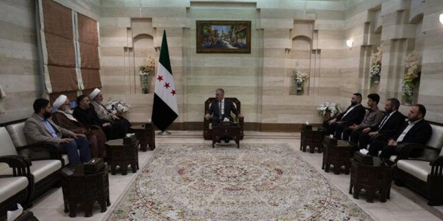 تأكيداً على وحدة الشعب السوري وتلاحمه.. المهندس كده يلتقي وفداً من الطائفة الشيعية الكريمة