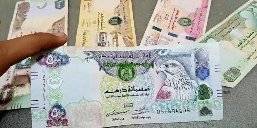 استقرار الدرهم الاماراتى فى السوق المصرفى المصرى بداية تعاملات اليوم