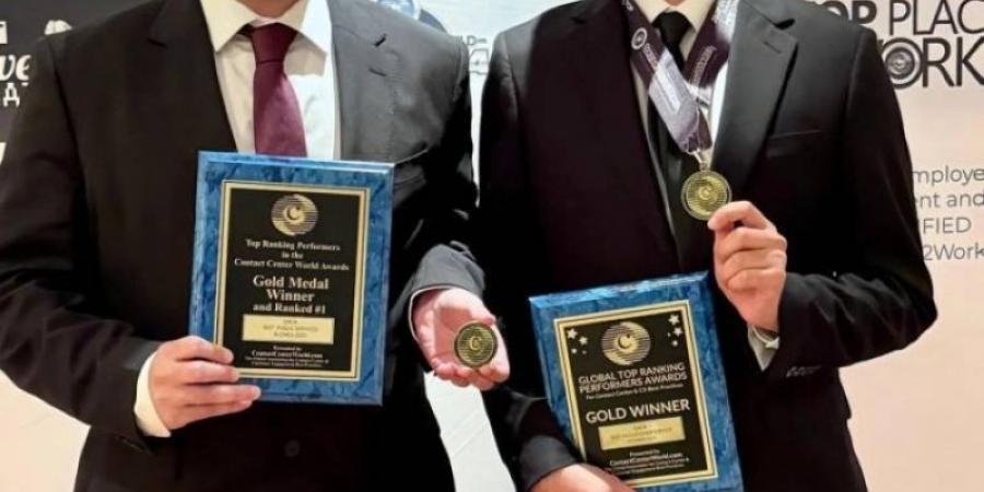 الطيران المدني تحصد جائزتين ذهبيتين