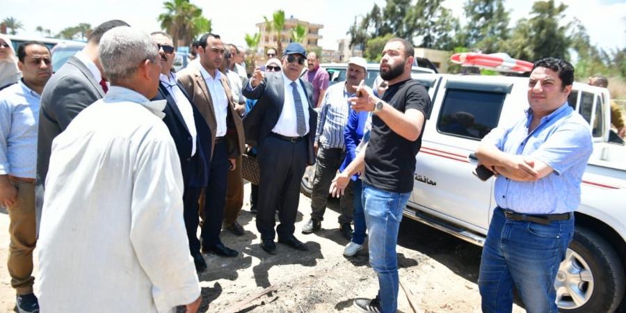 محافظ الدقهلية يتفقد الانشاءات بمصنع تطوير المخالفات البلديه
