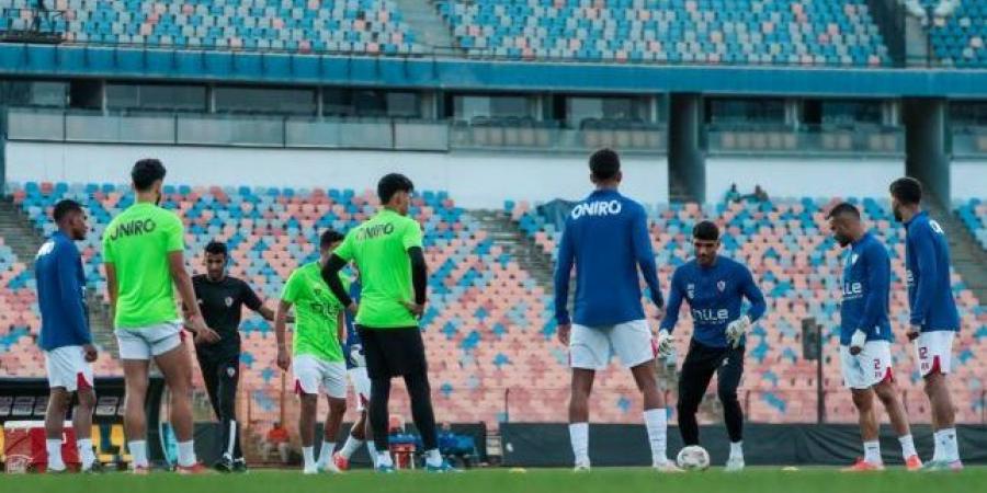 تفاصيل مران الزمالك اليوم استعدادا لمواجهة بيراميدز فى نهائى كأس مصر