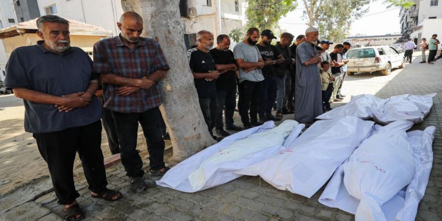 7 شهداء في قصف الاحتلال مخيما للنازحين غرب مدينة غزة