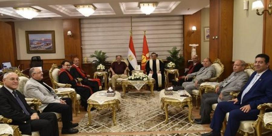 وفد الكنيسةالإنجيليةببورسعيد يهنئ حبشى بعيد الأضحى المبارك