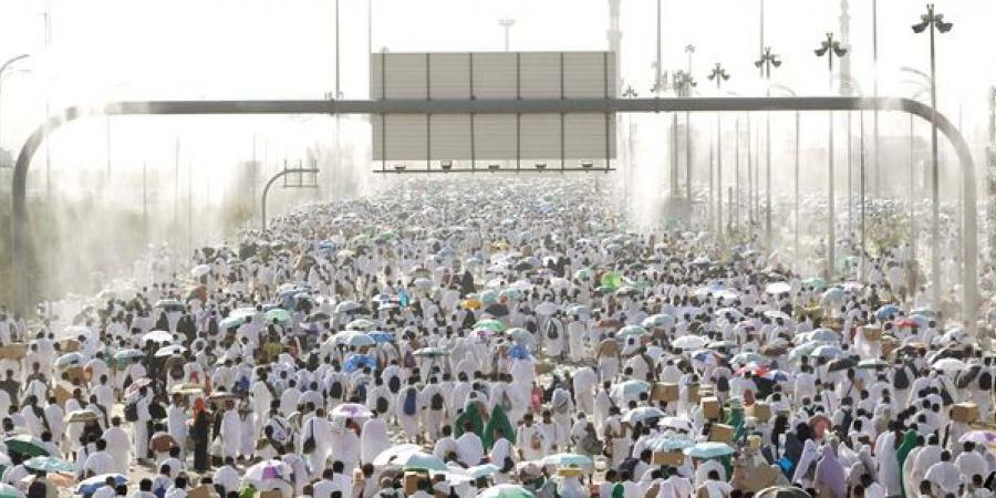 الحجّاج يؤدون الركن الأعظم للحجّ على جبل عرفات