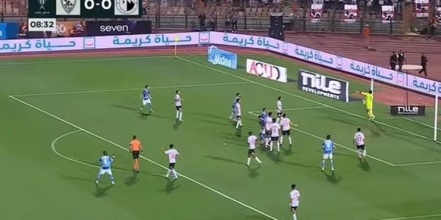 نهائي كأس مصر: استمرار التعادل السلبي بين الزمالك وبيراميدز بعد مرور 22 دقيقة