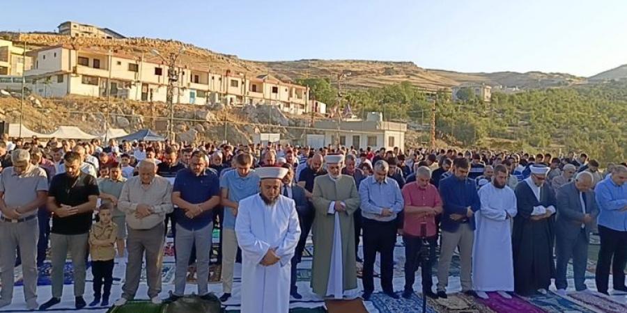 مفتي راشيا في خطبة الأضحى: لا يمكن للوطن أن يتعافى إلا بأن تأخذ الدولة مسارها السليم