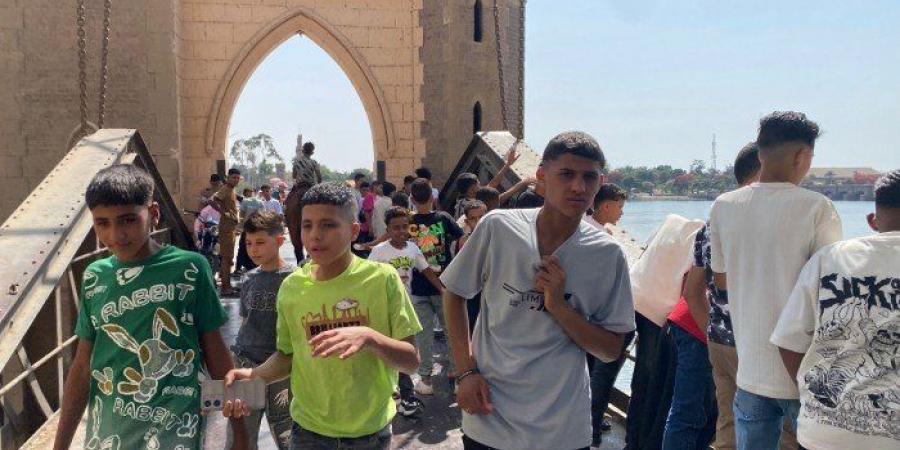 القناطر الخيرية تستقبل المواطنين للإحتفال بعيد الأضحى المبارك (صور)