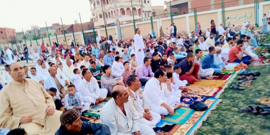 الآلاف أدوا صلاة عيد الأضحى بساحات ومراكز شباب كفرالشيخ..صور