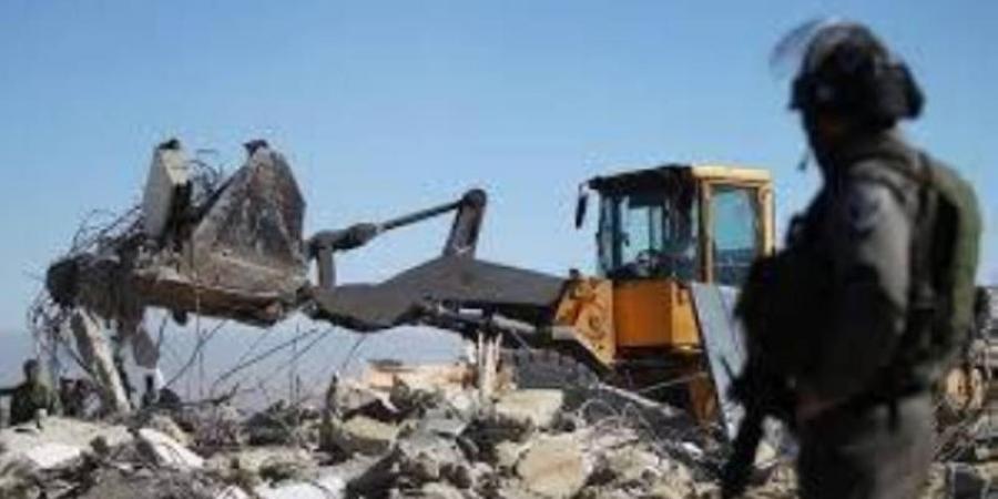 الاحتلال الإسرائيلي ينفّذ عمليات هدم واسعة شمال الضفة الغربية