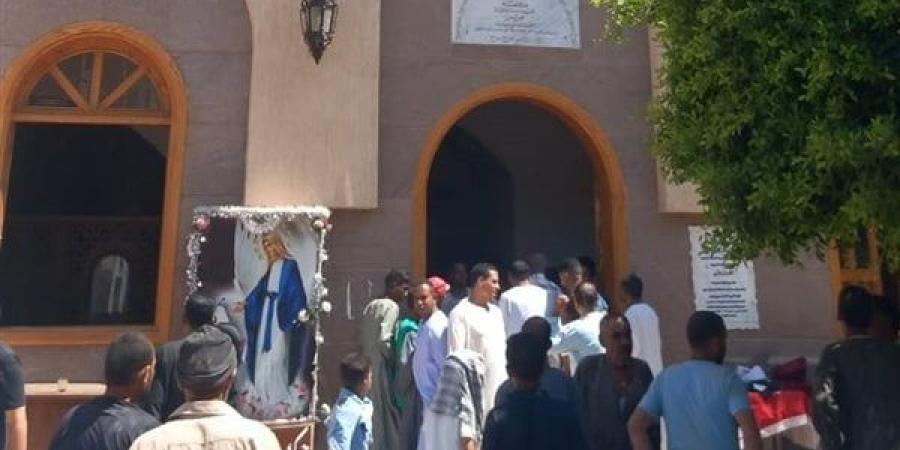 النيابة تجري التحقيق في اندلاع حريق داخل كنيسة العذراء في الأقصر