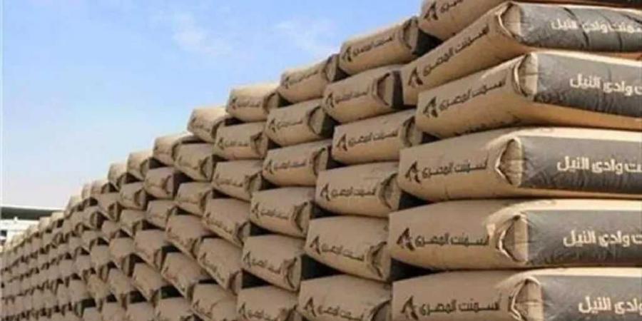 أسعار الأسمنت اليوم في مصر.. استقرار بعد الزيادة الأخيرة