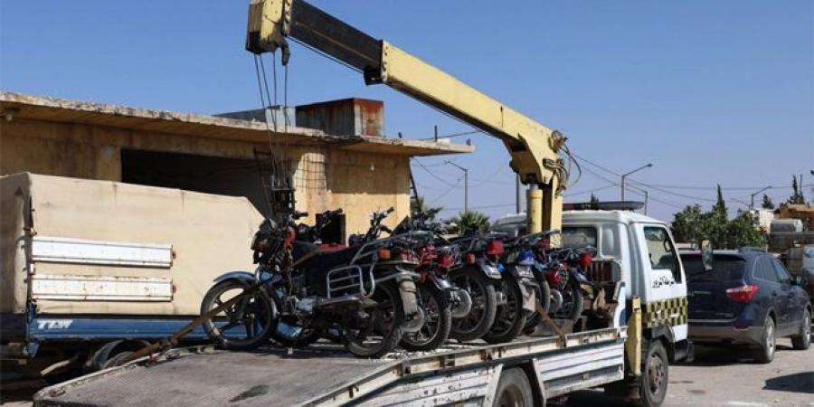 حملة في إدلب لضبط المخالفات المرورية الناجمة عن القيادة المتهورة للدراجات النارية