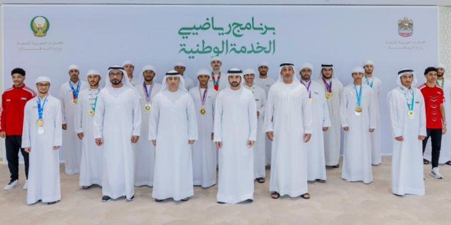 حمدان بن محمد يشهد إطلاق برنامج "رياضيي الخدمة الوطنية"