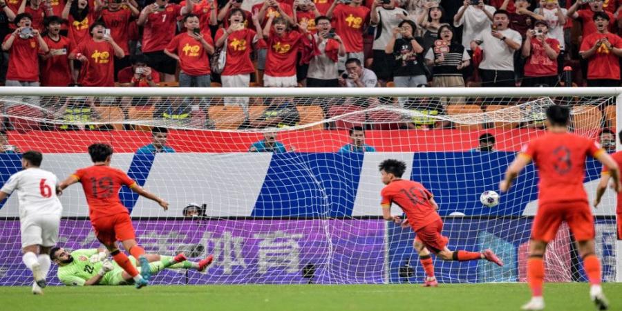 الصين تكرر فوزها على ضيفها البحريني في تصفيات كأس العالم