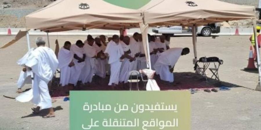 هيئة الطرق: 1900 حاج يستفيدون من مبادرة المواقع المتنقلة على طريق الهجرة