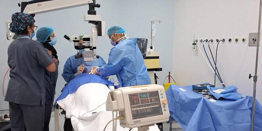 مشروع طبي نوعي لعلاج أكثر من 50 حاجاً سورياً من الساد العيني بدعم سعودي