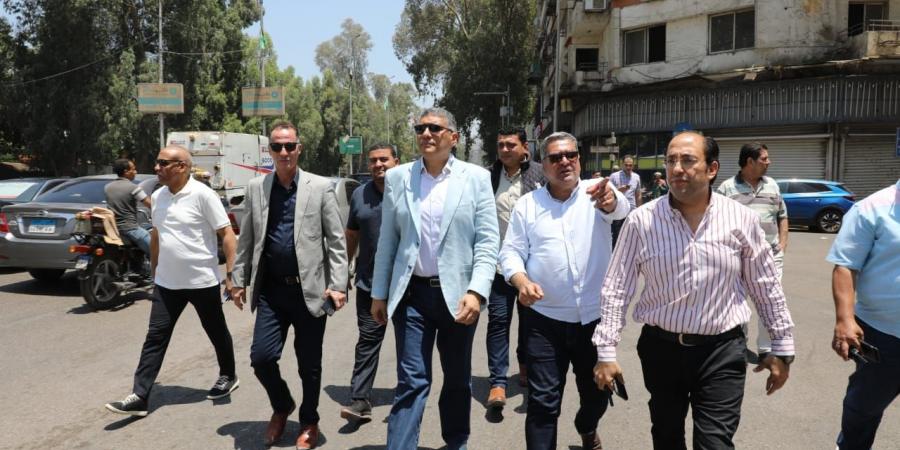 محافظ الجيزة يتابع مستوى الخدمات بعدد من الأحياء