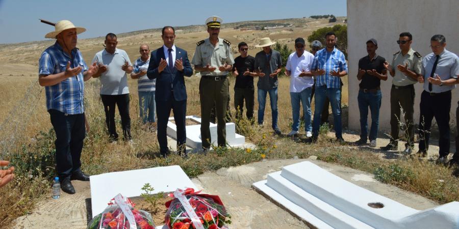 الكاف: إحياء الذكرى العاشرة لإستشهاد شهيد الوطن الملازم أول حاتم الزيدي