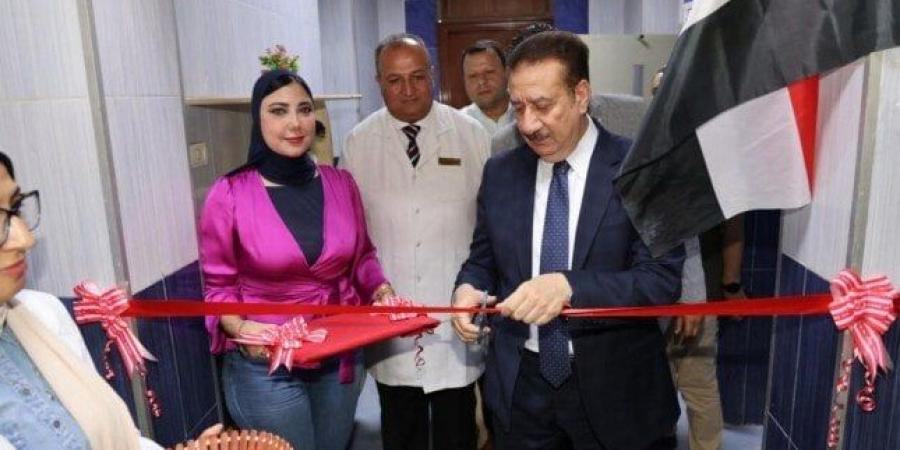 محافظ المنوفية يفتتح وحدة العناية المركزة والأشعة المقطعية بمستشفى صدر منوف