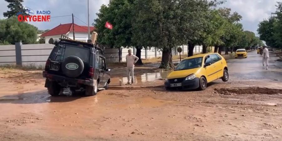 منزل بورقيبة: أمطار غزيرة تفضح اهتراء البنية التحتية ...