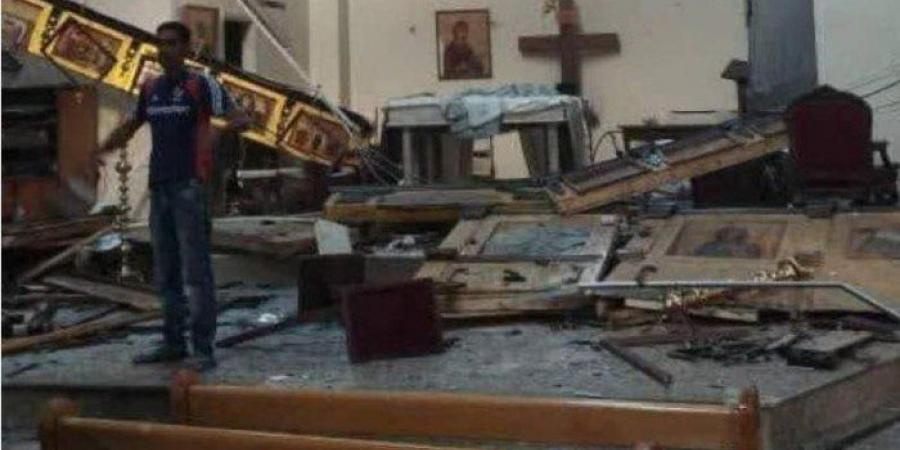 انفجار في كنيسة مار إلياس بمنطقة الدويلعة بدمشق