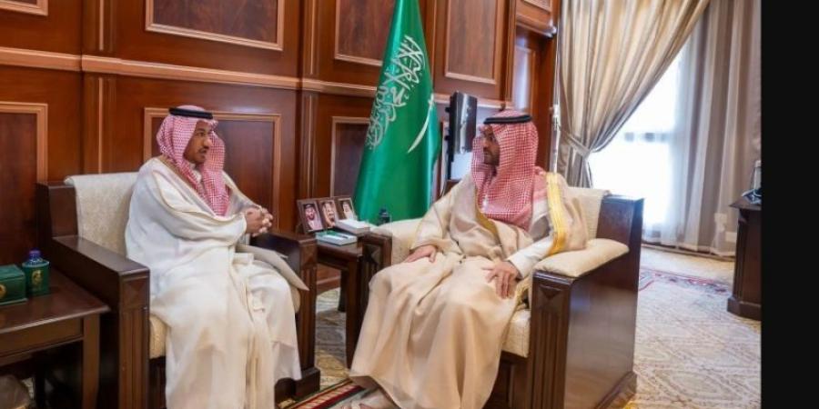 نائب أمير حائل يستقبل مدير عام شركة المياه الوطنية بالمنطقة