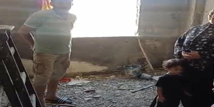 حريق يلتهم شقة ببورسعيد.. والزوج يستغيث: العيال مرميين في الشارع