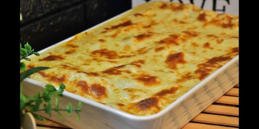 اللازانيا بخطوات سهلة فى المنزل