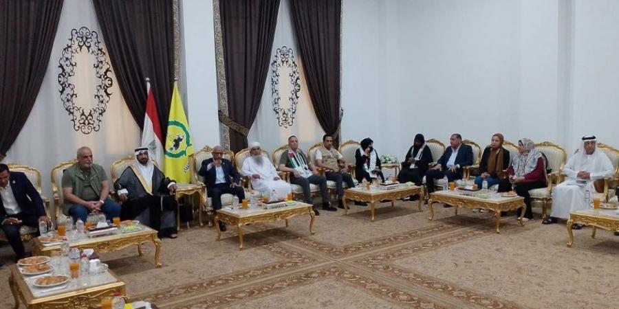" مجاور " يستقبل وفد البرلمان العربي ويرافقه لمستشفى العريش لتفقد جهود مصر في دعم الجرحى الفلسطينيين (صور)