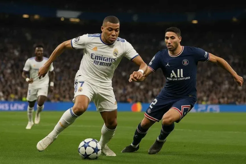 قمة الغيابات بمباراة ريال مدريد وباريس سان جيرمان