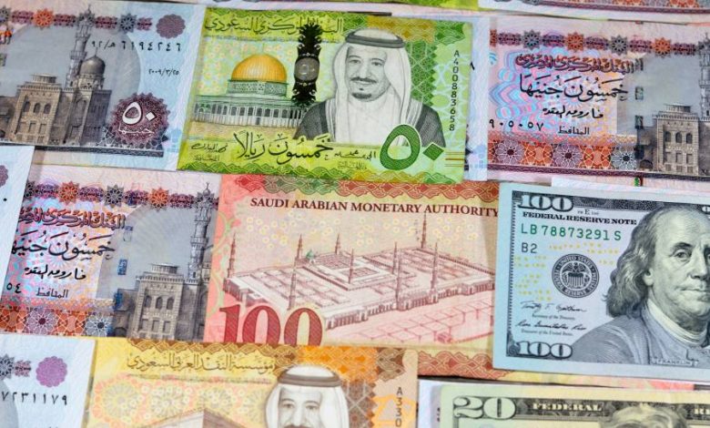 قفزة في سعر صرف الريال السعودي أمام الجنيه المصري في البنوك