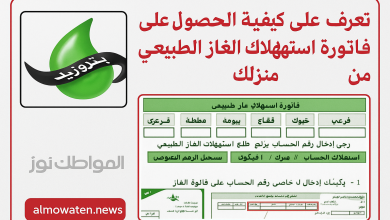 الاستعلام عن فاتورة الغاز من بتروتريد
