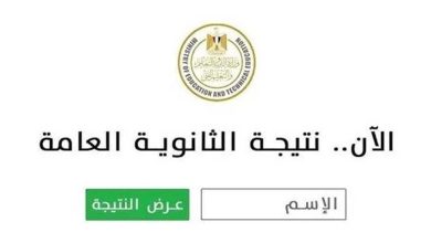 برقم جلوسك فقط.. استعلم عن نتيجة الثانوية العامة فور ظهورها 2025 بسهولة الآن