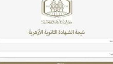 نتيجة الثانوية الأزهرية 2025.. الموعد النهائي ورابط الاستعلام الإلكتروني