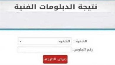 وزير التعليم يعتمد نتيجة الدبلومات الفنية 2025 رسميًا.