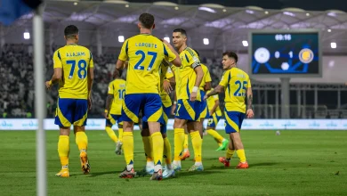 النصر يستبعد آل فتيل و3 نجوم أجانب