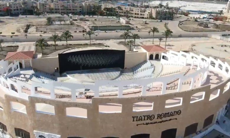 عودة الحياة للمسرح الروماني بمارينا: فندق فاخر ومسرح سعة 6000 فرد كبوابة فنية وترفيهية للعلمين