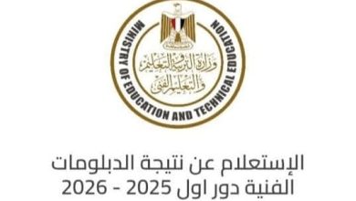 نتيجة الدبلومات الفنية 2025 برقم الجلوس