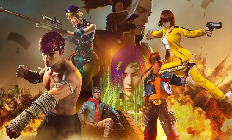 احصل على هدايا وسكنات وشخصيات ومكافآت جديدة مع لعبة Free Fire MAX 2025