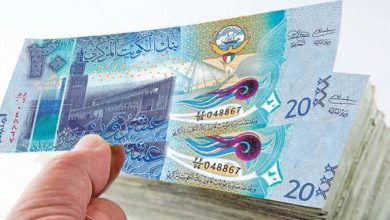 الدينار الكويتي يسجل مفاجأة جديدة أمام الجنيه المصري اليوم