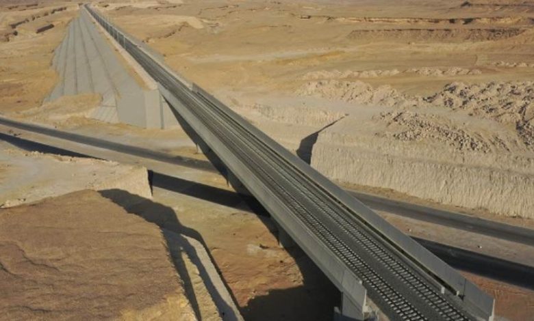 تصوير أهم كباري مسار القطار السريع في الخط الأول